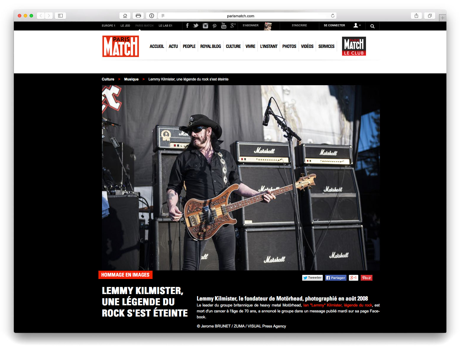 Motorhead live at the Shoreline