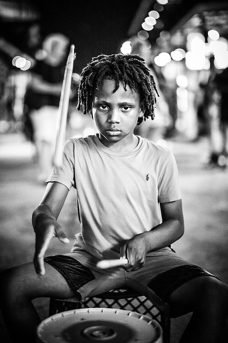 Street Drummer, French Quarter, New Orleans, 2018